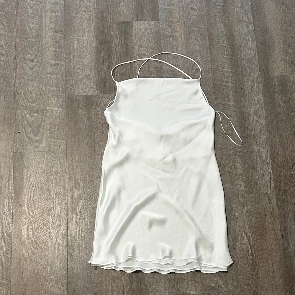Zara White Mini Dress
